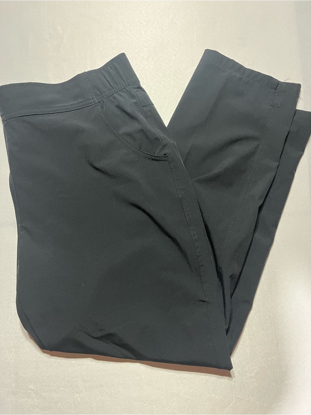 Eddie Bauer Women’s Large Black Lightweight Stretch Waist Casual Jogger Pants